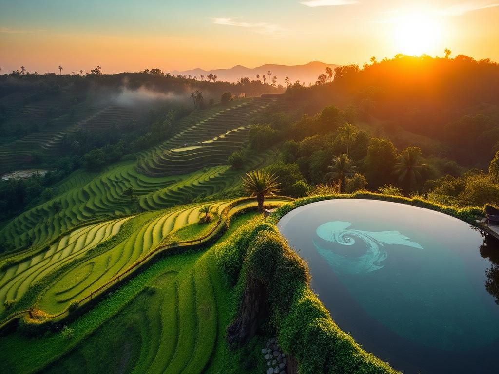 Bali Rice Terrace & Reef